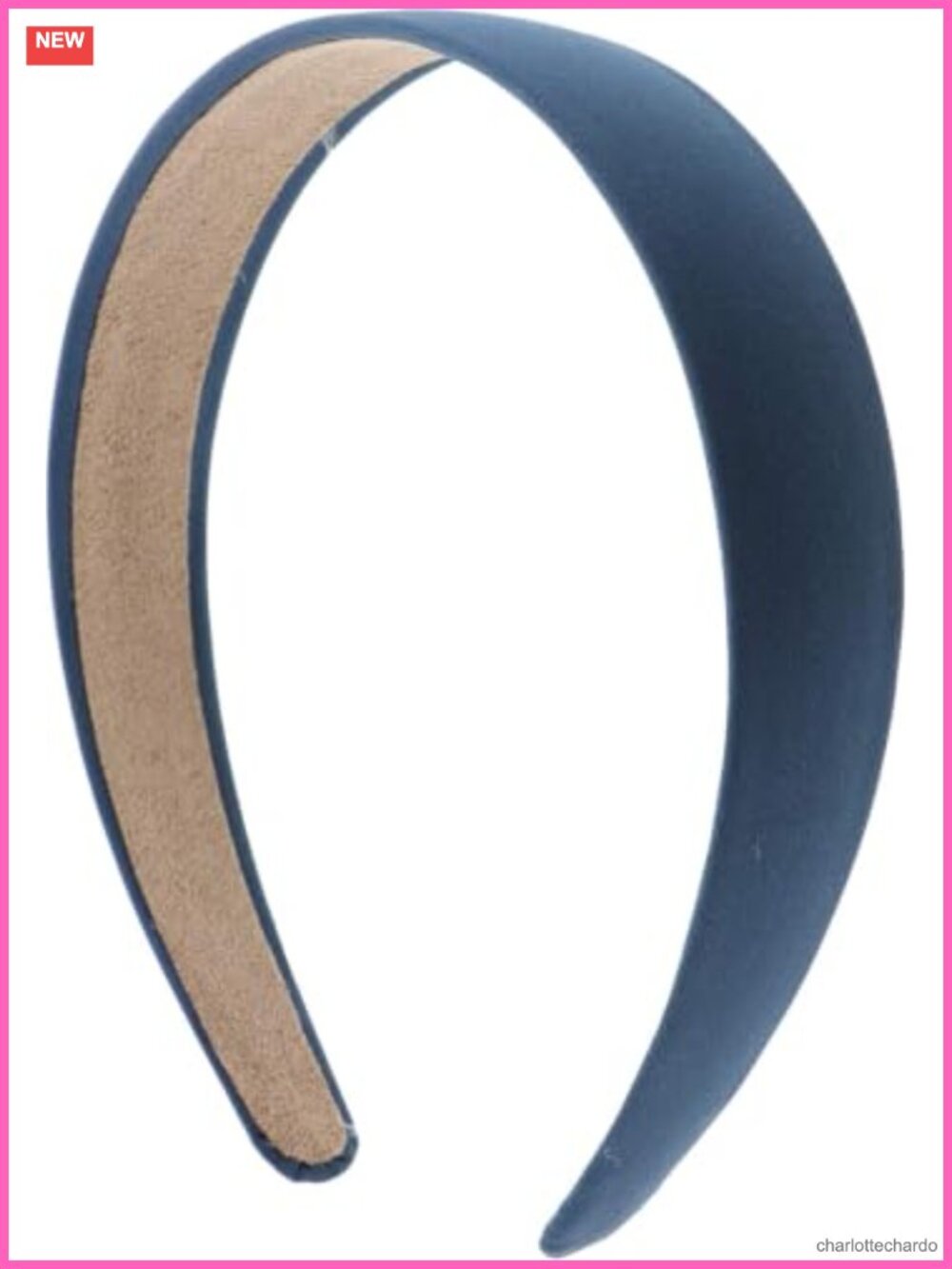 Satin Headband 1 Inch Non-Slip Soft Lining Hair Accessory